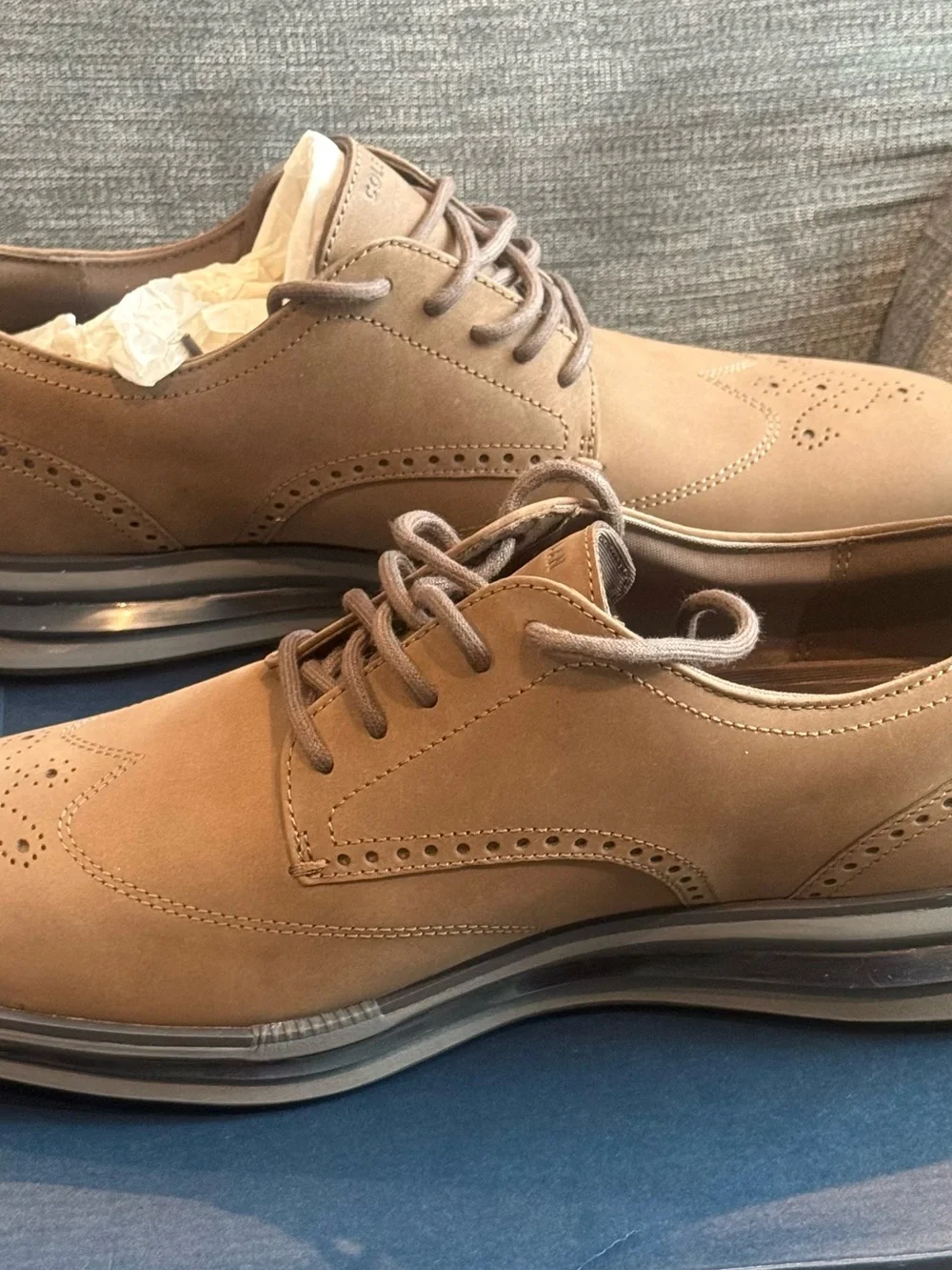 COLE HAAN OG ENERGY ONE Color Truffle Nubuck Men’s Shoes Size 11 Grand 360🔥